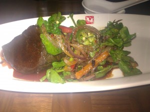 Spicy Steak at Shang, Thompson LES